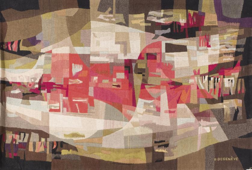 Robert Degeneve Tapestry C. 1970