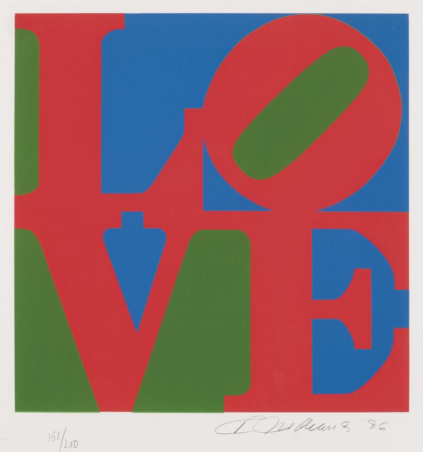 Robert Indiana. Sees it
