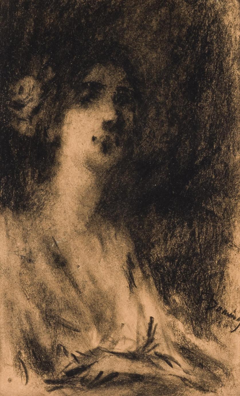 Francisco Domingo. lady portrait