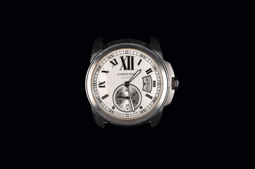 Reloj Cartier Calibre de acero