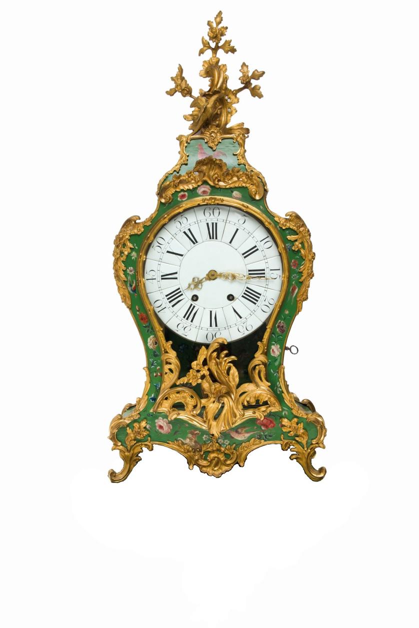 Reloj Cartel Luis XV S. XIX