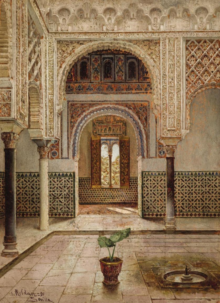 Enrique Roldán. Reales Alcázares de Sevilla