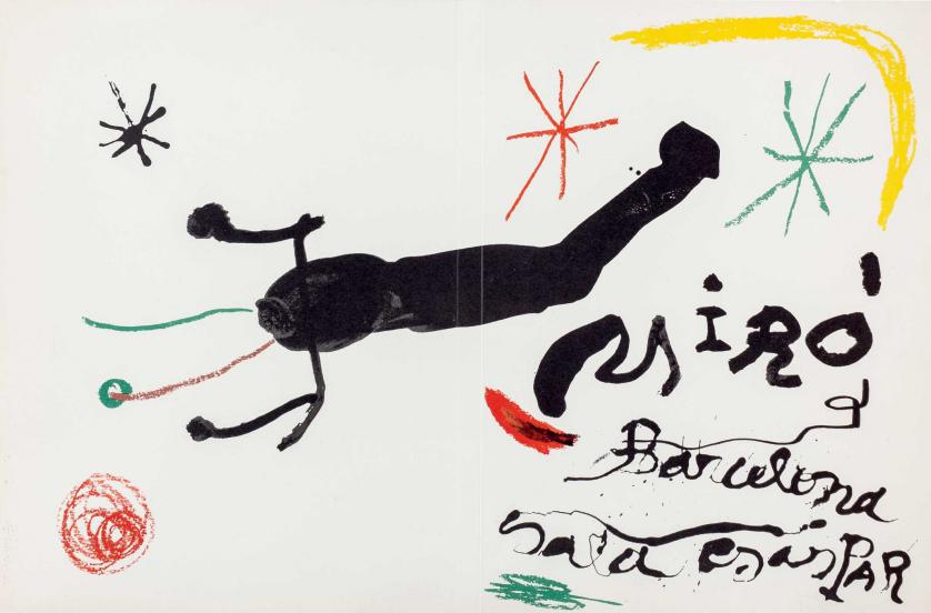 Joan Miro. lithographic poster