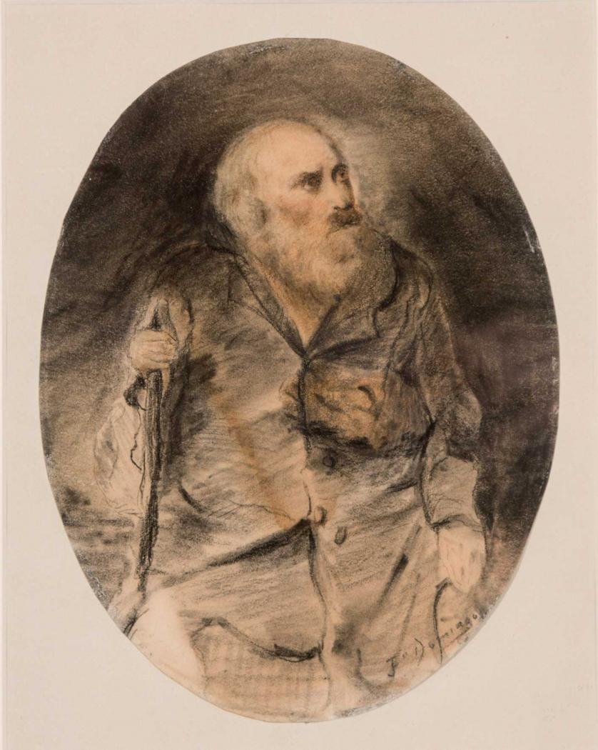 Francisco Domingo Marquis. portrait of old man