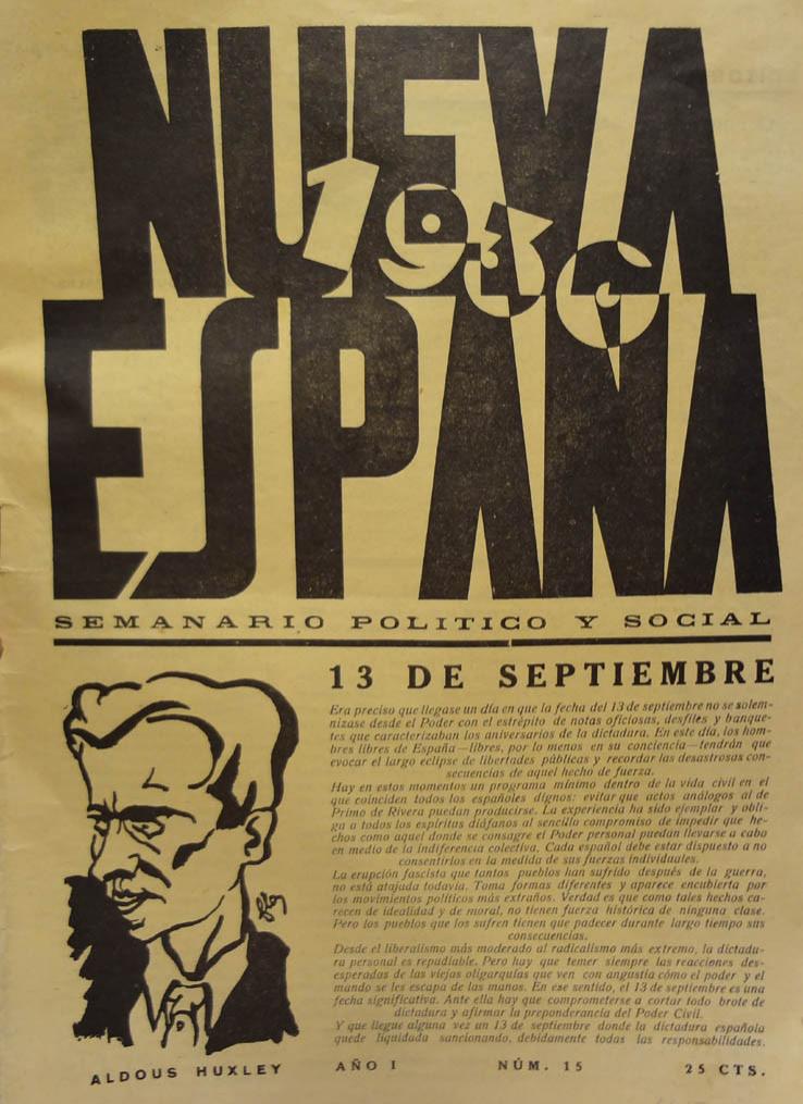 Nueva España. Semanario político y social
