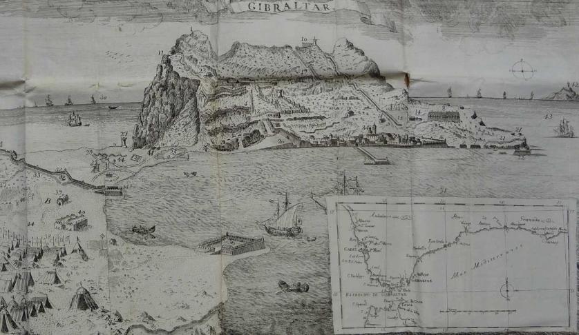 Gibraltar. Vista y noticia histórica