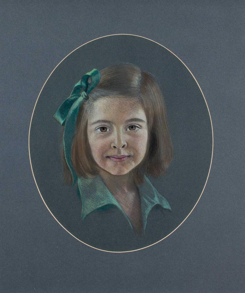 Penelope Fleming. Retrato de niña
