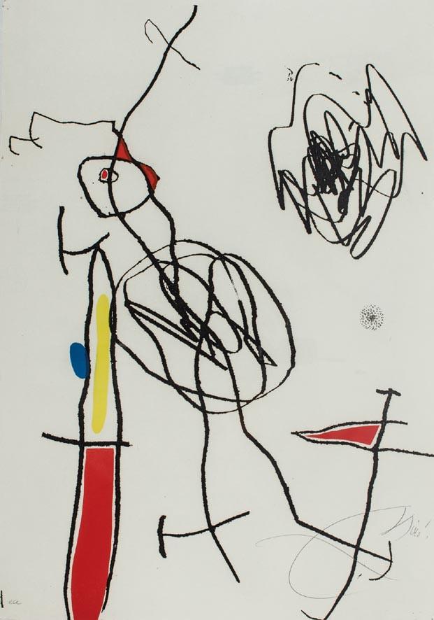 Joan Miró. Passage de L&#39;Egyptienne