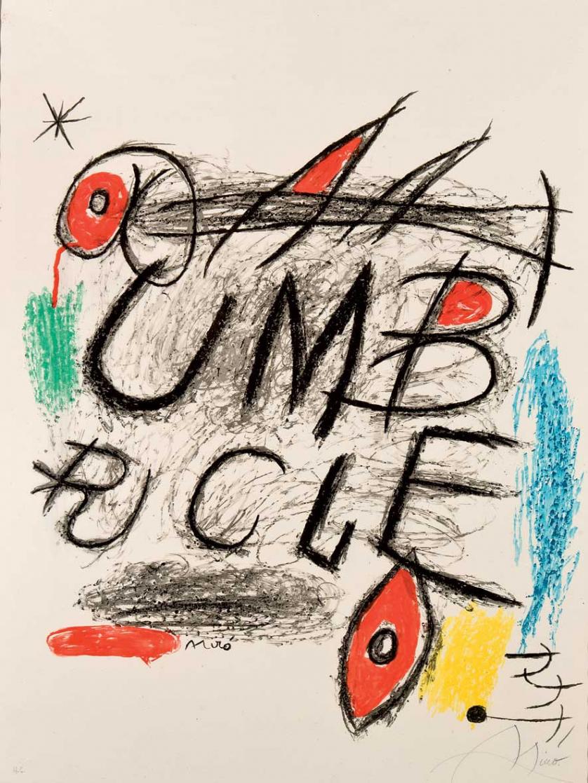 Joan Miró. Composición