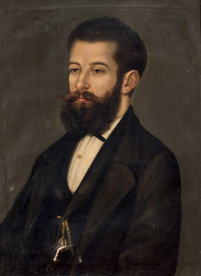 Escuela española S XIX. Retrato de caballero