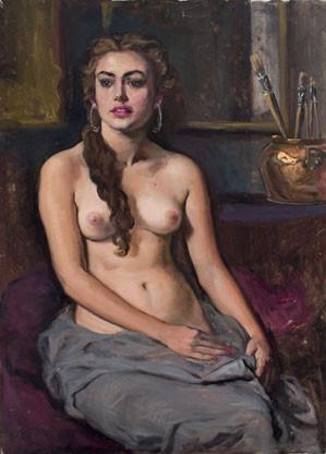 Nazario Montero Madrazo. female nude