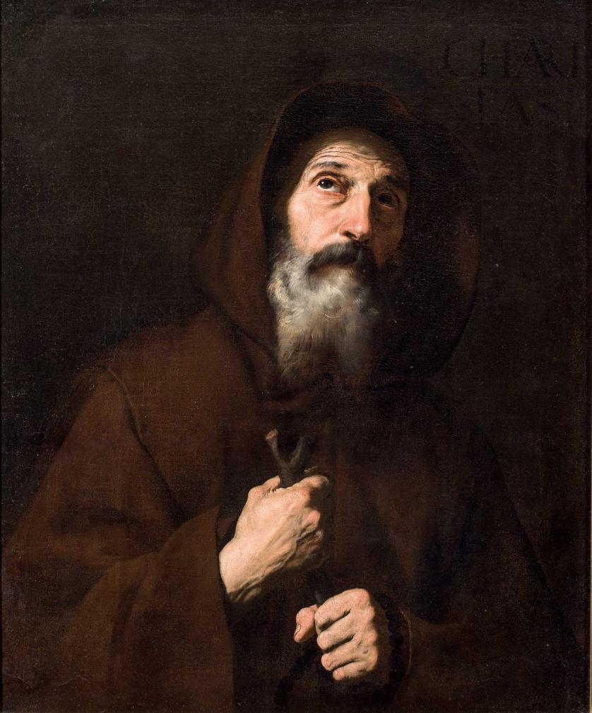 J. de Ribera. San Francisco de Paula