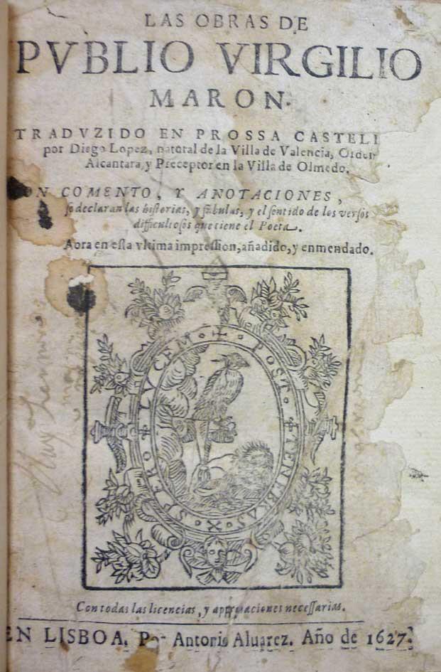 The works of Publio Virgilio Maron