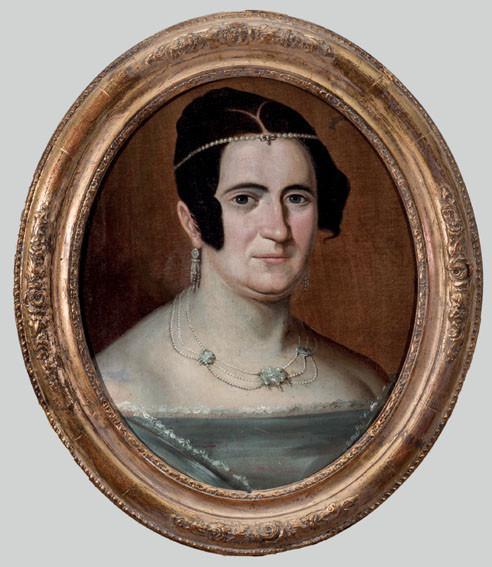 European School, S. XIX. lady portrait