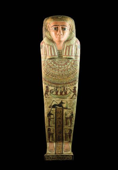 Sarcófago egipcio. Baja Época 664-332 a.C