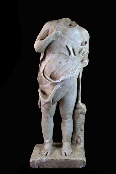 Mercurio de mármol. Roma S. I/II d.C