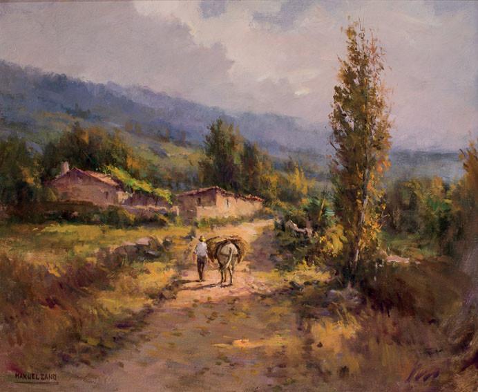 Manuel Cano.  Camino rural