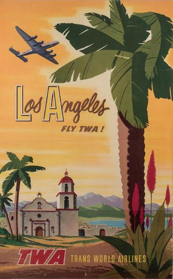 Los Ángeles. Fly TWA!