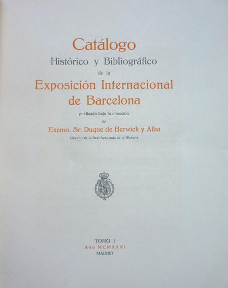 Exposición Internacional de Barcelona
