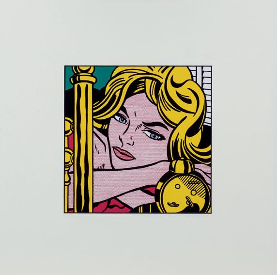 Roy Lichtenstein. Blond Waiting