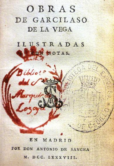 Garcilaso de la Vega. Obras