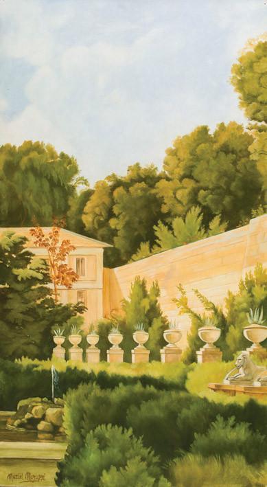 Muriel Moruzzi. villa garden