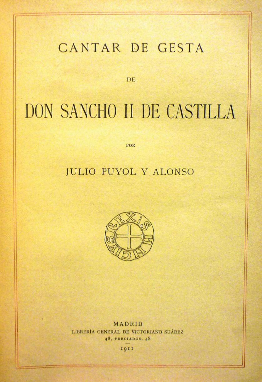 Cantar de gesta de Don Sancho II de Castilla