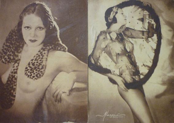 Fotografías eróticas de los años 20