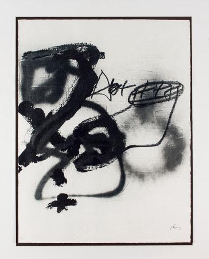 Antoni Tapies. Variations on a musical theme 14