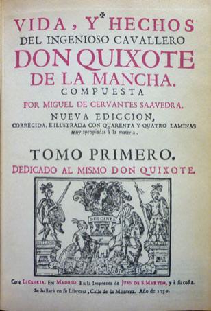 Cervantes. Life and facts of Don Quixote
