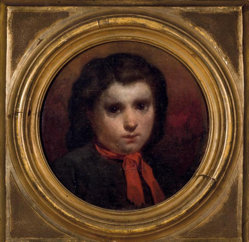 Spanish School S. XIX. portrait of young man