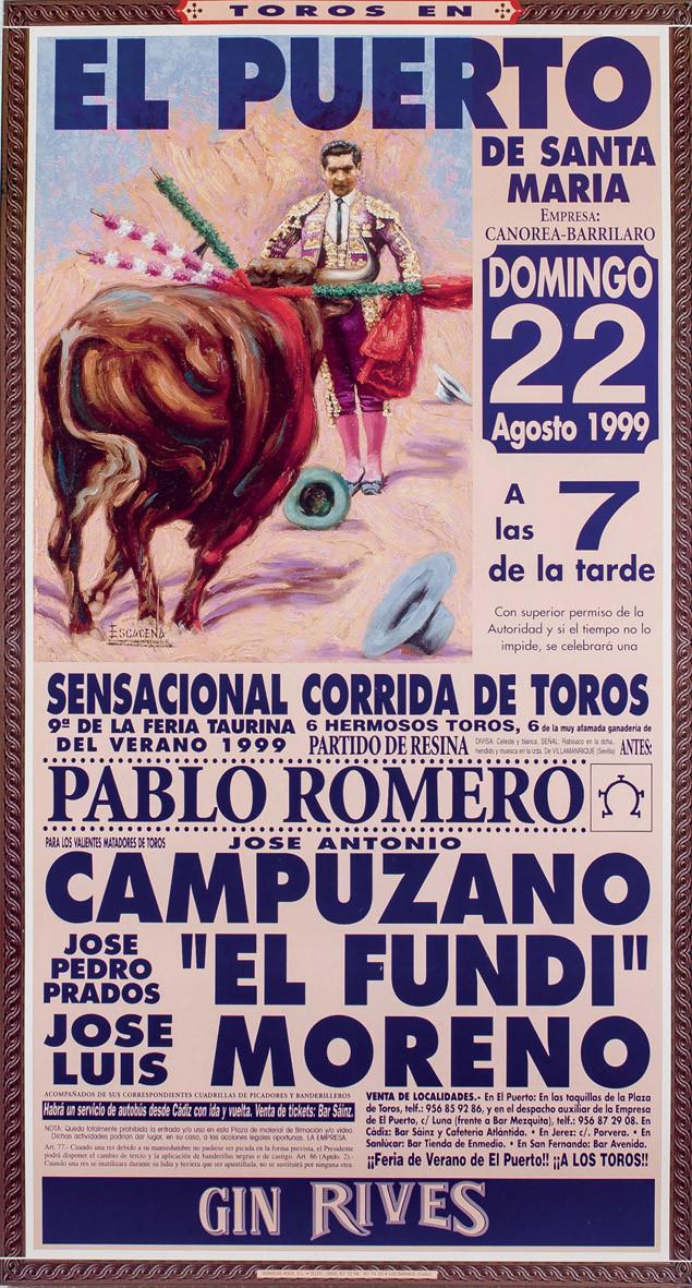 20 carteles taurinos.1999