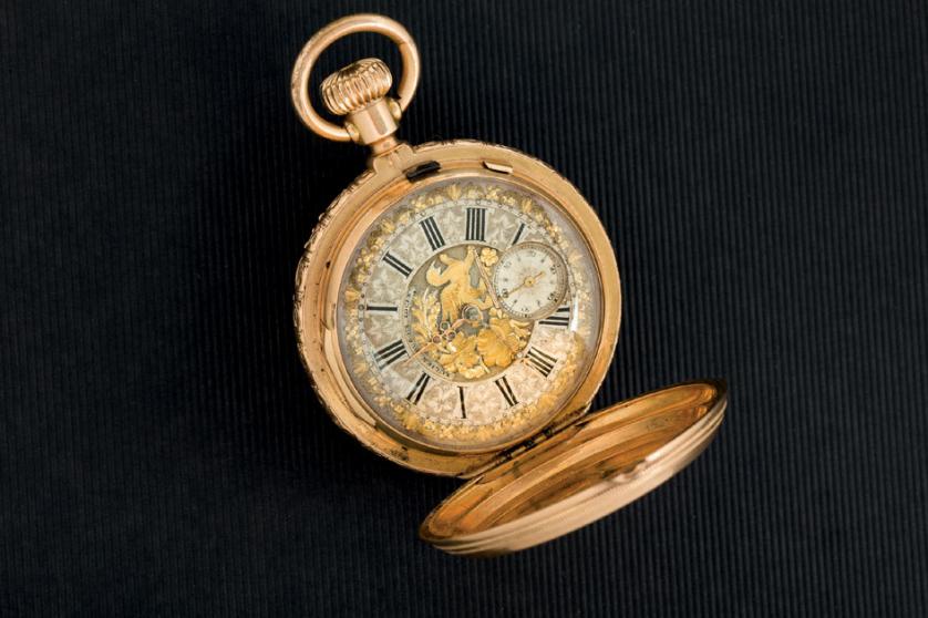 Pocket watch Lucien Dubois, FFs. S. XIX