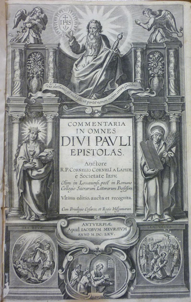 Commentaria in omnes Divi Pauli epistolas