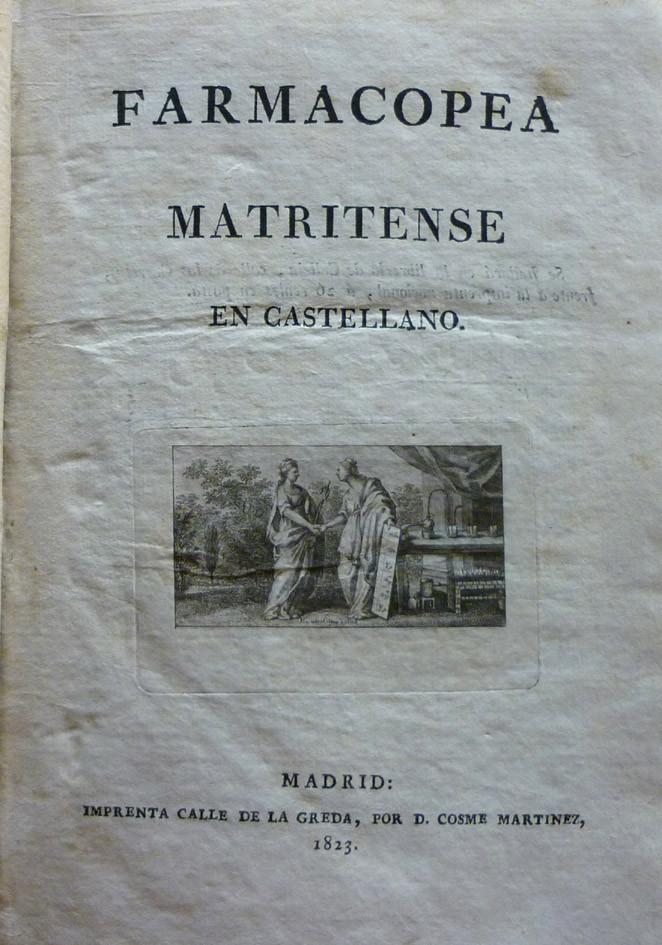 Matritense Pharmacopoeia in Spanish