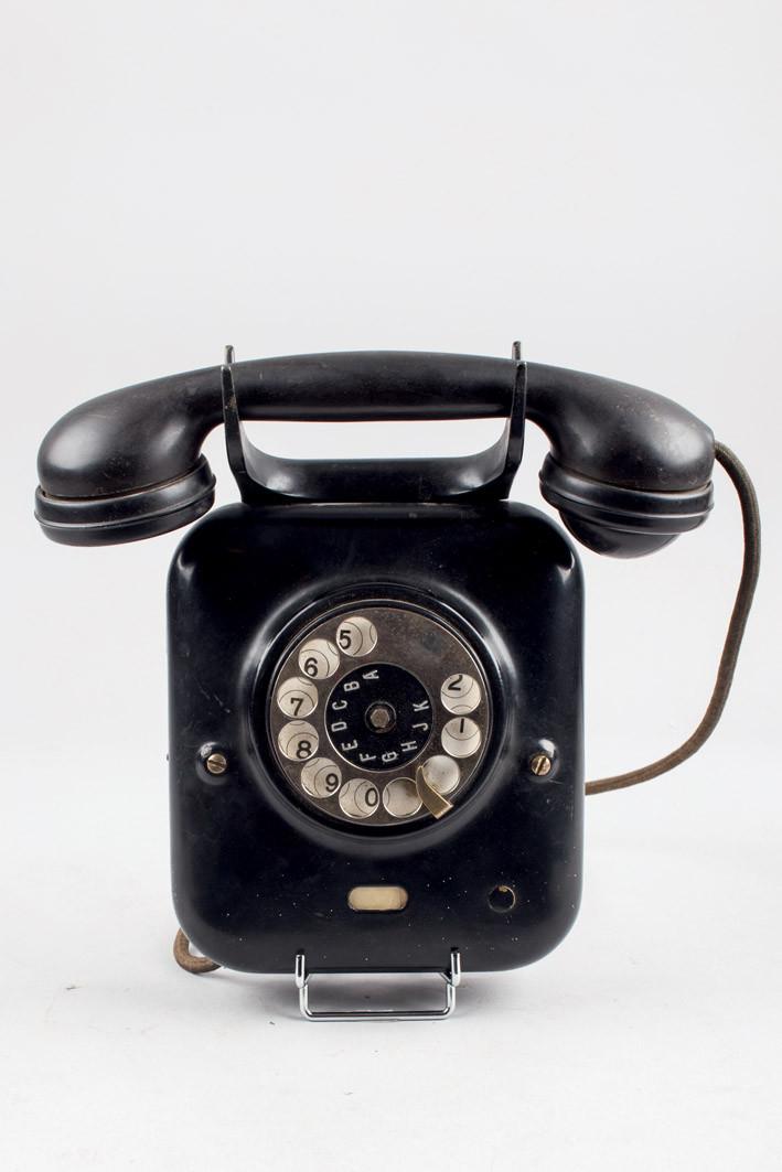 Teléfono SIEMENS de pared. Años 50