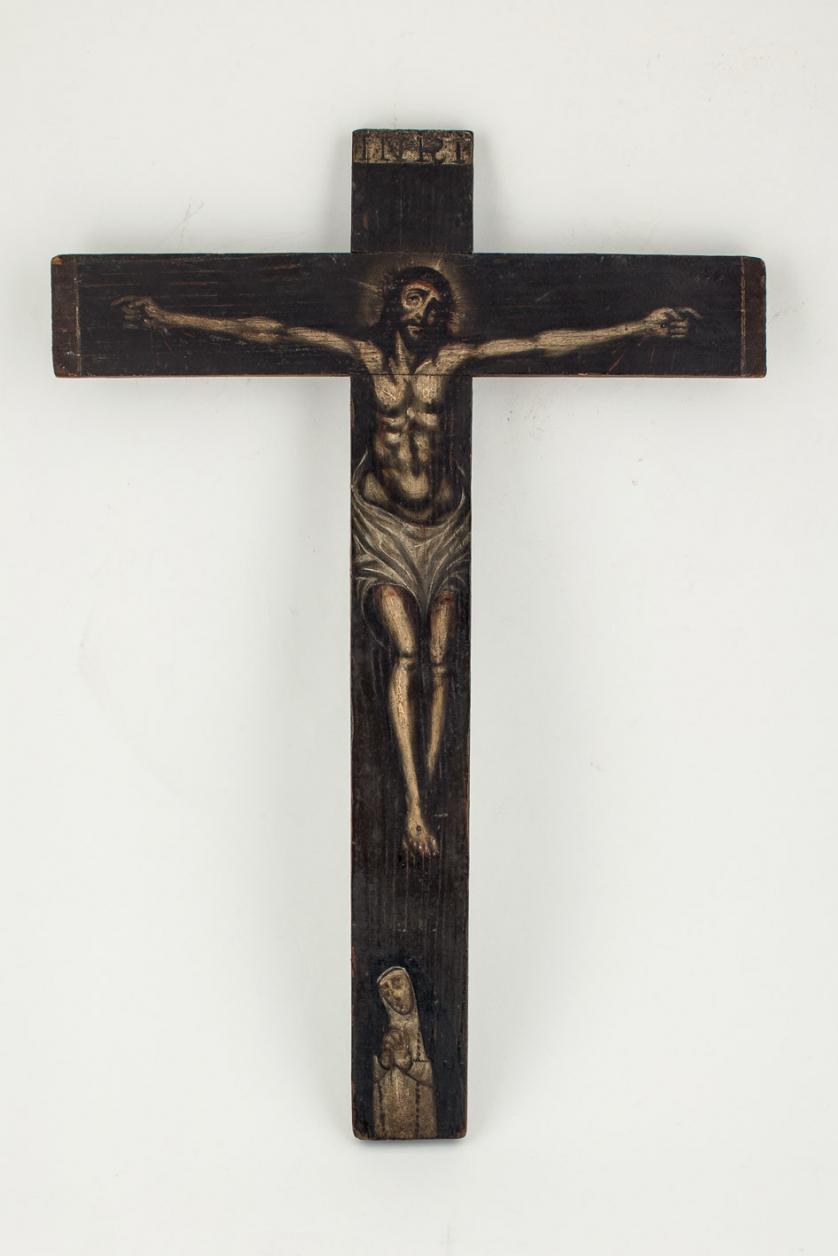 Escuela Española S. XIX. Cristo crucificado