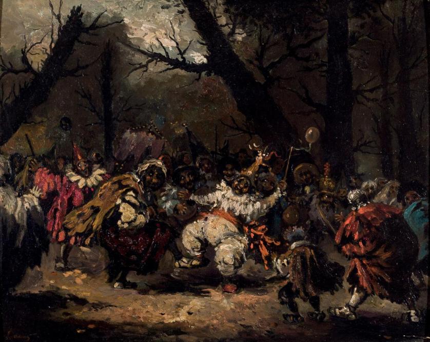Eugenio Lucas Velázquez. Carnaval