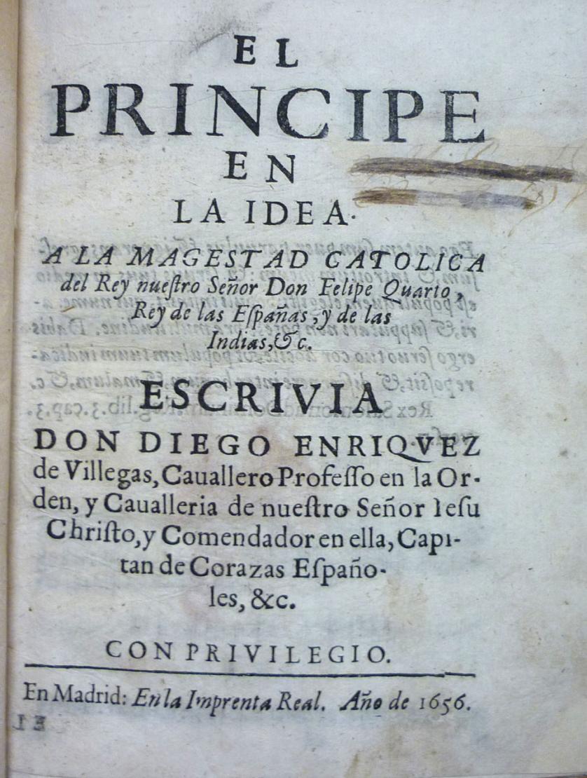 Enriquez de Villegas. The prince in the idea