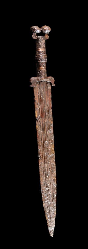 Celtiberian sword in its sheath. IV BC