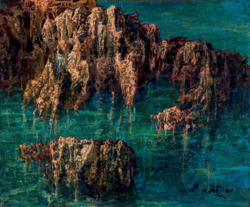 Mériem Mézian. cliffs