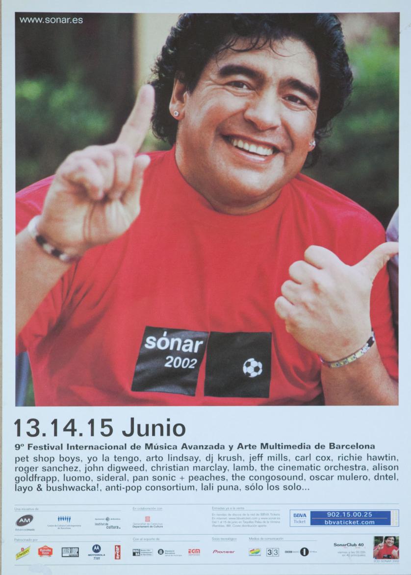 "Sonar 2002" Poster del evento