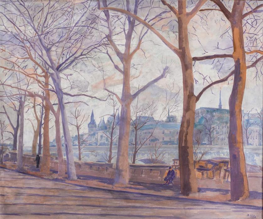 Bernardo Ylla. Vista de París