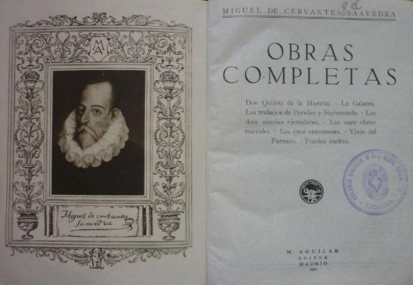 Aguilar. Complete works Cervantes-Calderón-Lorca