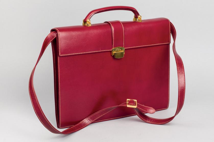 Loewe.A leather handbag-briefcase