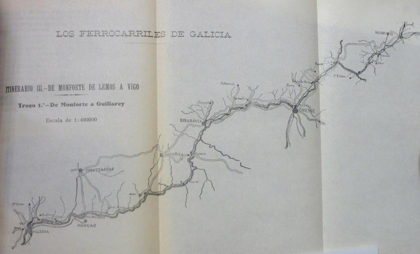 Gallego Armesto. Los ferrocarriles de Galicia
