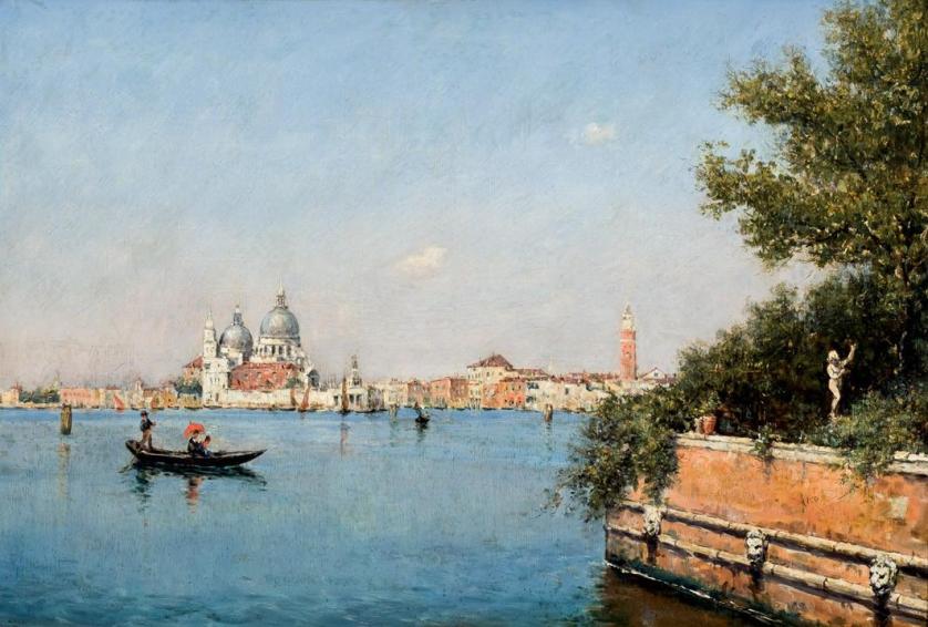 Martín Rico y Ortega. Vista de Venecia