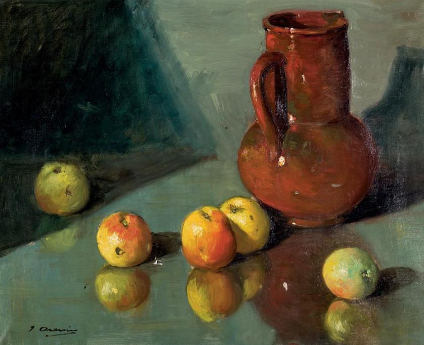 Joaquin Asensio. Still Life with Apples