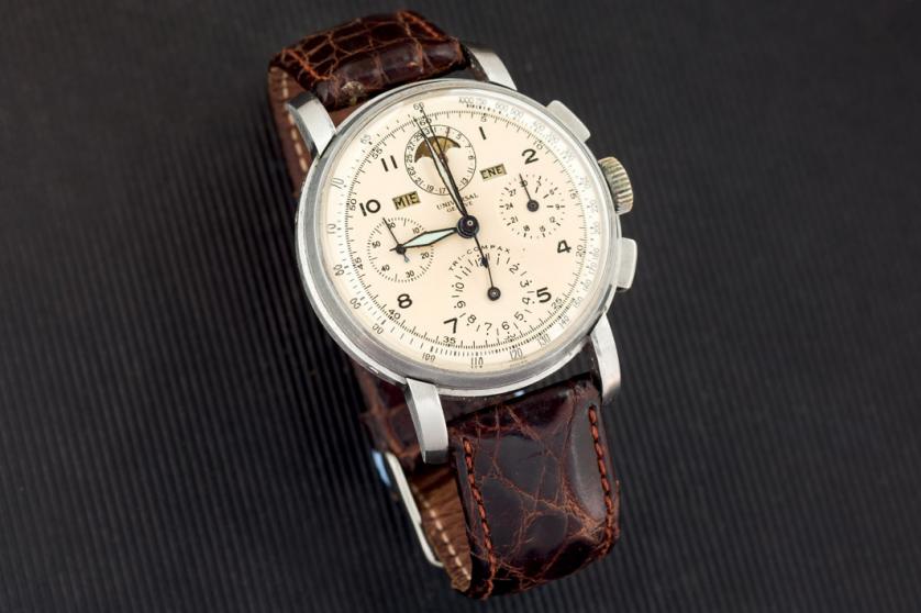 Universal Geneve Tri compax watch