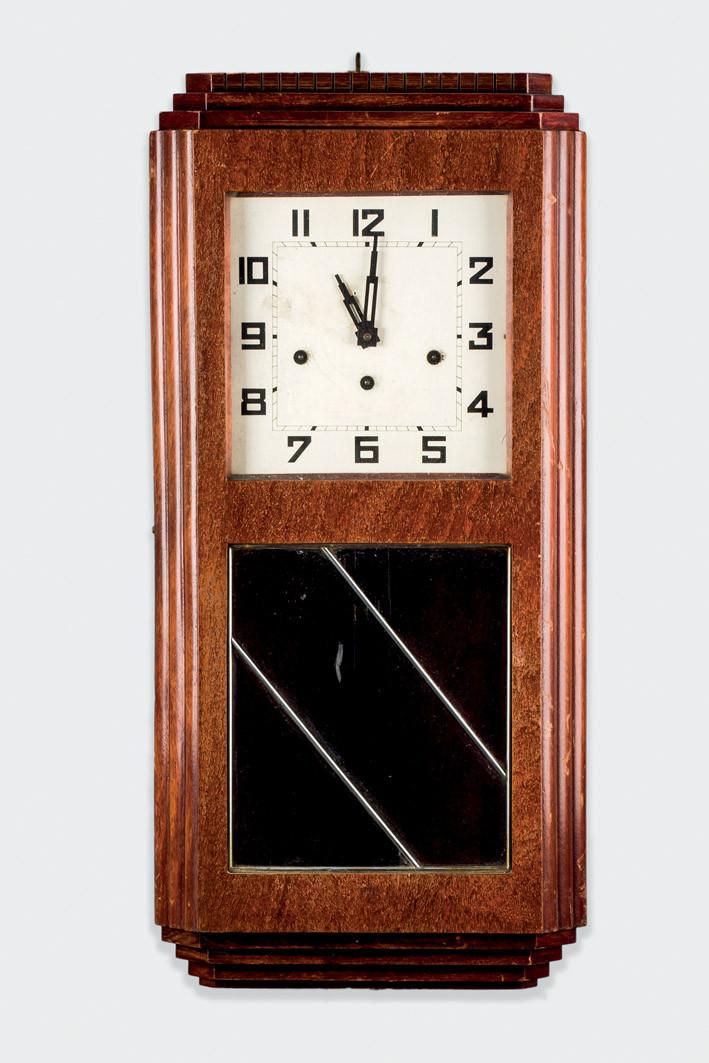 Reloj Art Decó de pared. Años 30-40